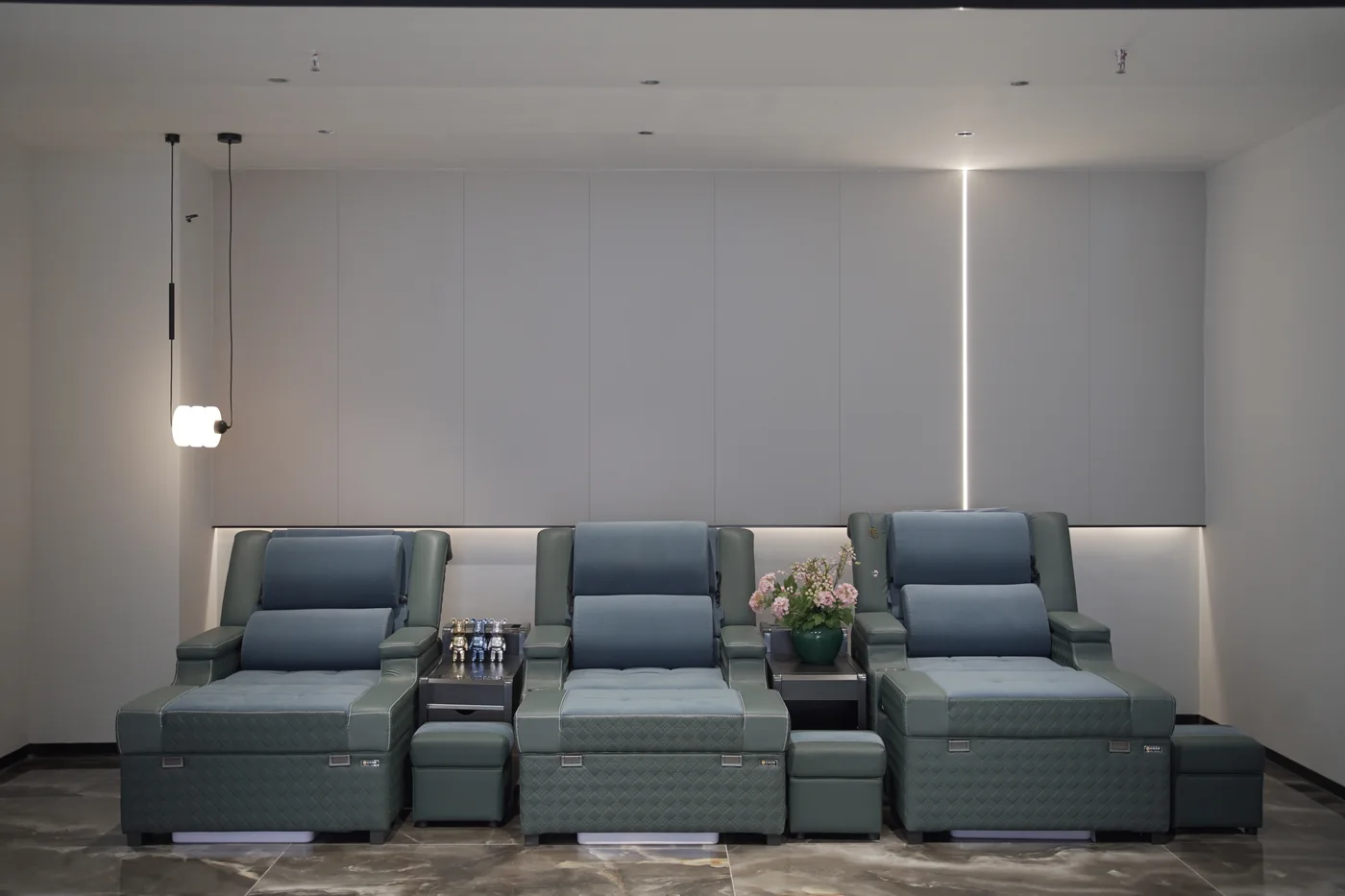Commercial foot spa sofas
