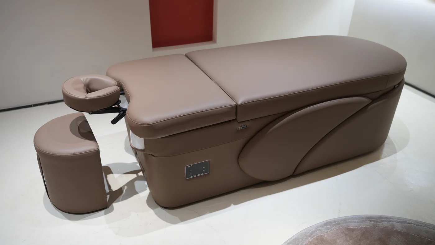 Commercial massage and treatment bed